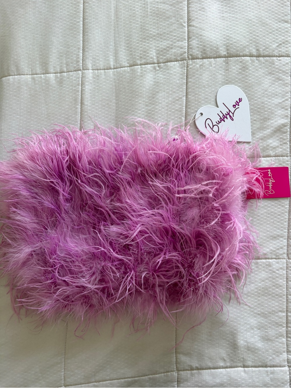 Buddy Love feather top